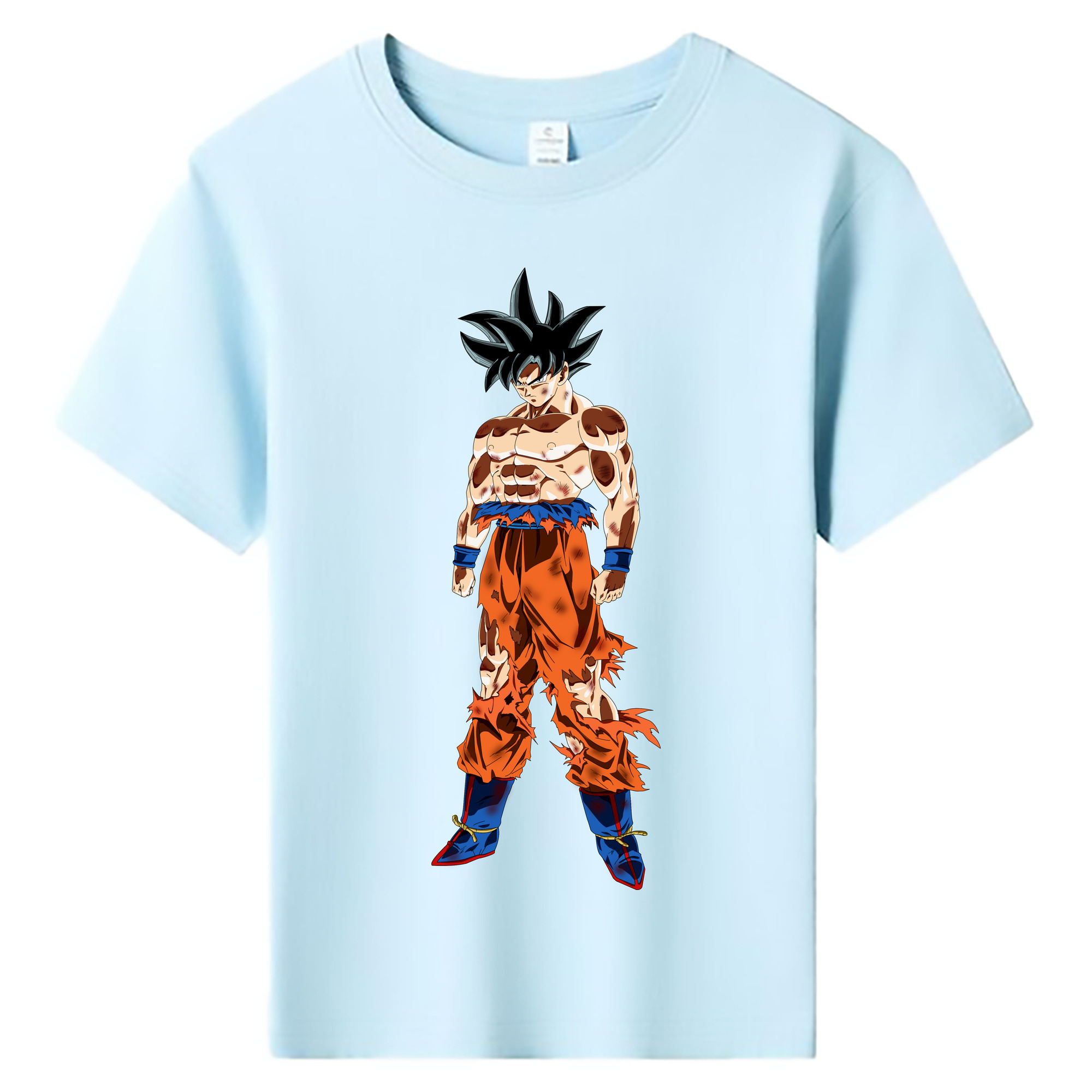 （画像用） ドラゴンボール 孫悟空（そん ごくう）Son Goku カカロット DRAGON BALL Kakarotto 綿100％キッズTシャツ（フロントプリント）